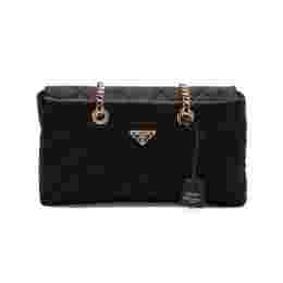 ◆당일◆25FW 삼각 로고 리에디션 1955 체인 숄더백 블랙 1BG551 2AOS F0002