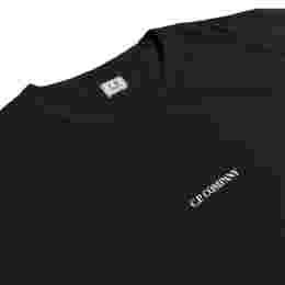 ◆당일◆25SS 스몰 로고 반팔 티셔츠 블랙 18CMTS085A 005431G 999