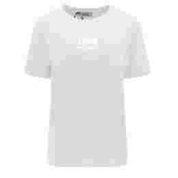 ◆당일◆25SS QUIETO 메탈릭 로고 티셔츠 화이트 2519971011 001
