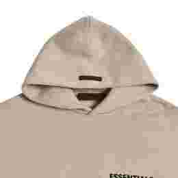 ◆당일◆24FW 에센셜 로고 기모 후드티 데저트샌드 192HO246257F DESERT SAND