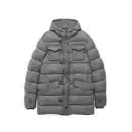◆당일◆25FW 레스키모 LESKIMO 후드 패딩자켓 그레이 PI004ULE 12456Z 9406