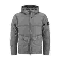 ◆당일◆25FW 가먼트다이 크링클랩스 후드 패딩자켓 그레이 K2S15 4100011 S0A23 V006B