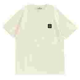 ◆당일◆25SS 로고 패치 티셔츠 크림화이트 K1S15 2100039 S0013 V0093