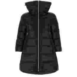◆당일◆25FW 클레오페 CLEOFE 숏 슬리브 미디움 패딩 블랙 PI0001DIC 12017Z 9300
