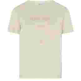 ◆당일◆25SS QUIETO 메탈릭 로고 티셔츠 에쿠르 2519971011 002