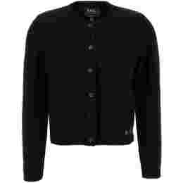 ◆당일◆25FW 밀라 MILA 로고 가디건 블랙 WVBDK F22301 LZZ