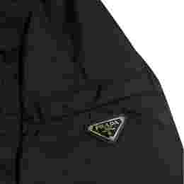 ◆당일◆25SS 삼각로고 후드 바람막이 블랙 SGA466 106O F0002