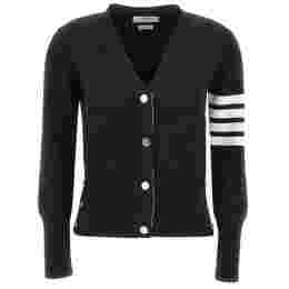 ◆당일◆25FW 4바 밀라노 클래식 브이넥 울 가디건 네이비 FKC207A 00014 415