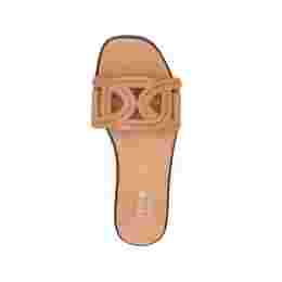 ◆당일◆25FW 아웃 스티칭 체인 스트랩 샌들 카멜 XXW05G0EM10 RNL C811