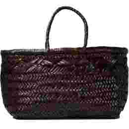 ◆당일◆25SS 트리플 점프 스몰 6라인 토트백 다크브라운 8811R DK BROWN