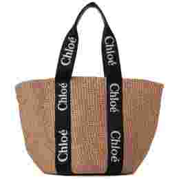 ◆당일◆25SS 로고 스트랩 우디 라지 바스켓백 베이지 CHC23AS380L18 915