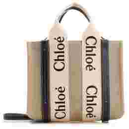 ◆당일◆25SS 우디 스몰 토트&숄더백 네추럴 CHC22AS397I26 91J