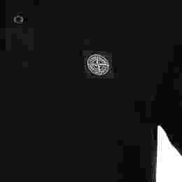 ◆당일◆25SS 로고 패치 슬림핏 폴로 티셔츠 블랙 K1S15 22002SC S0018 V0029