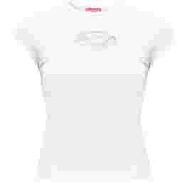 ◆당일◆25SS T ANGIE 컷 아웃 티셔츠 화이트 A06268 0AFAA 100