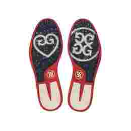◆당일◆25FW 여성 스트라이프 갈리벤터 골프화 화이트 G4LS22EF15 S/POP