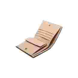 ◆당일◆25FW 금장 더블 간치니 컴팩트 반지갑 베이지 22-D780 0752759