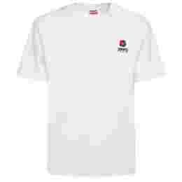 ◆당일◆24SS 보크 플라워 로고 자수 티셔츠 화이트 5TS412 4SG 01
