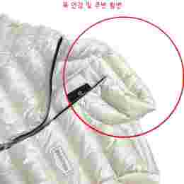 ◆스크래치1◆미데나 MIDENA 로고 패딩자켓 크림 VDDJ01725K0001 CRS