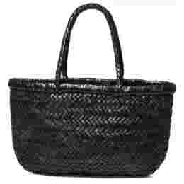 ◆당일◆25SS 미니 플랫 고라 토트백 블랙 8809 BLACK