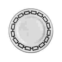 ◆당일◆카테네 CATENE 디저트 플레이트 22CM 블랙/화이트 004RG00 FPT110010220G00125500