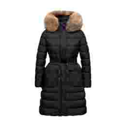 ◆당일◆25FW KHLOESSE 벨티드 후드퍼 롱 패딩자켓 블랙 1C000 13 53A5E 99M