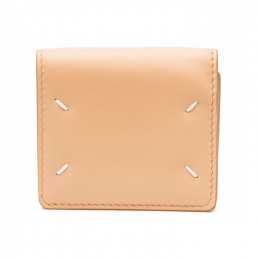 ◆15주년◆시그니처 스티치 트리폴드 미니 반지갑 애프리콧 S56UI0150 P4303 T2057