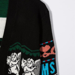◆키즈◆21FW 여성 타이 니트 가디건 블랙 MS027747 200