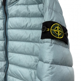 ◆키즈◆키즈 와펜 패치 후드 경량패딩 파우더블루 L1S16 4100009 S0024 V004A