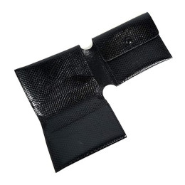 ◆당일◆24SS 시그니처 로고 크로커다일 반지갑 블랙 CG0136 900