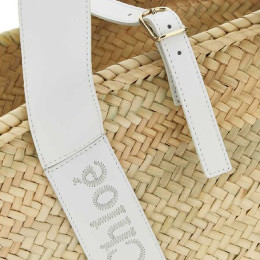 ◆당일◆25SS SENSE 로고 스몰 바스켓백 화이트 CHC23SS304J66 106
