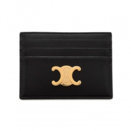 26SS 금장 트리오페 카드지갑 블랙 10L833 DPV 38NO