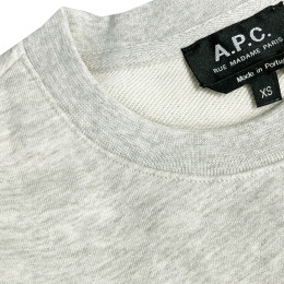 ◆당일◆24SS 로고 자수 스카이 맨투맨 에쿠르차인 COEZD F27700 PAA