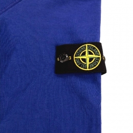 ◆키즈◆키즈 와펜 크루넥 맨투맨 블루 801661340 V0022