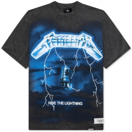 ◆당일◆25SS 메탈리카 라이드 더 라이트닝 티셔츠 빈티지그레이 MLM4356 20