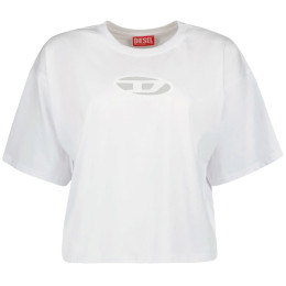 ◆당일◆25SS T-BUXT-CROP-OD 로고 티셔츠 화이트 A15096 0NIAX 100