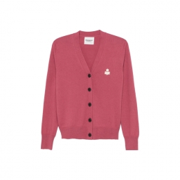 ◆당일◆25FW 카리나 KARINA 로고 가디건 앤틱핑크 CA0104FA C1L17E 40AK