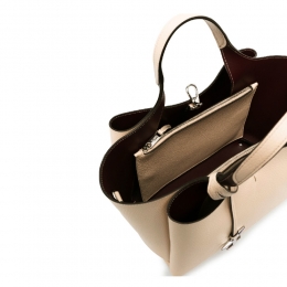 ◆당일◆26SS 타임리스 로고 미니 토트&숄더백 연베이지 XBWAPAFL100 QRI 6O44