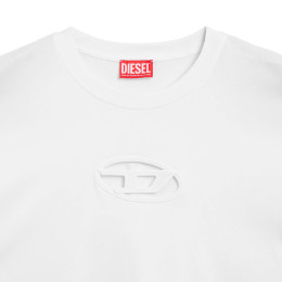 ◆당일◆25SS T-BUXT-CROP-OD 로고 티셔츠 화이트 A15096 0NIAX 100