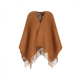 ◆당일◆25FW 울 캐시미어 리버시블 케이프 카멜 FXX808 AYKT F0X2L