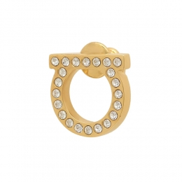 ◆당일◆26SS 간치니 크리스탈 라지 이어링 골드 76-0122 0696573