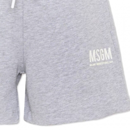 키즈 로고 프린팅 투톤 버뮤다 팬츠 그레이/파라다이스 그린 S6MSJBBE052 27101