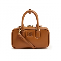 26SS 로고 아르카디 미니 크로스&토트백 코냑 5BP088 ACR3 F0046