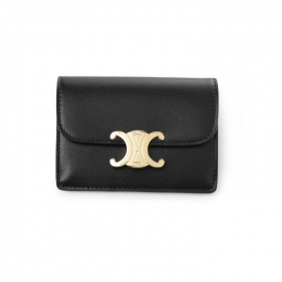 ◆당일◆25FW 트리오페 플랩 카드지갑 블랙 10I583 DPV 38NO