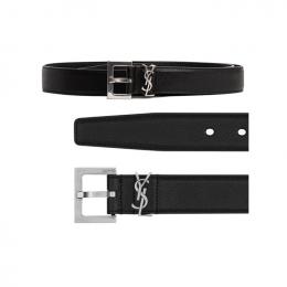 ◆당일◆26SS 모노그램 시그니처 로고 벨트 블랙 634440 BRM0E 1000