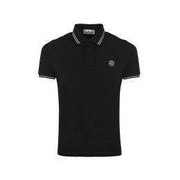 ◆당일◆26SS 로고 패치 슬림핏 폴로 티셔츠 블랙 L1S15 2200010 S0018 V0029
