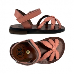 ◆키즈◆키즈 줄리아 GIULIA 플라워 샌들 플라밍고 01325/VLC-SOSIC