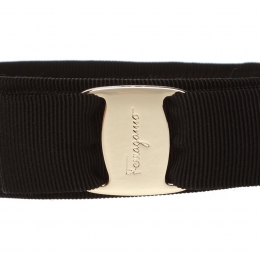 ◆당일◆26SS 금장 바라 리본 헤어밴드 블랙 34-4311 0572738