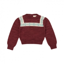 ◆키즈◆키즈 폴크 리본 니트 브릭 K1231W25 606