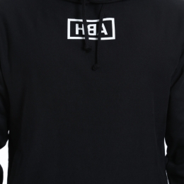 ◆14주년◆사각로고 후드티 블랙 HMBB001F15002013 1001