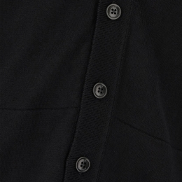 ◆당일◆25SS 렌즈 와펜 브이넥 가디건 블랙 18CMKN076A 004037A 999